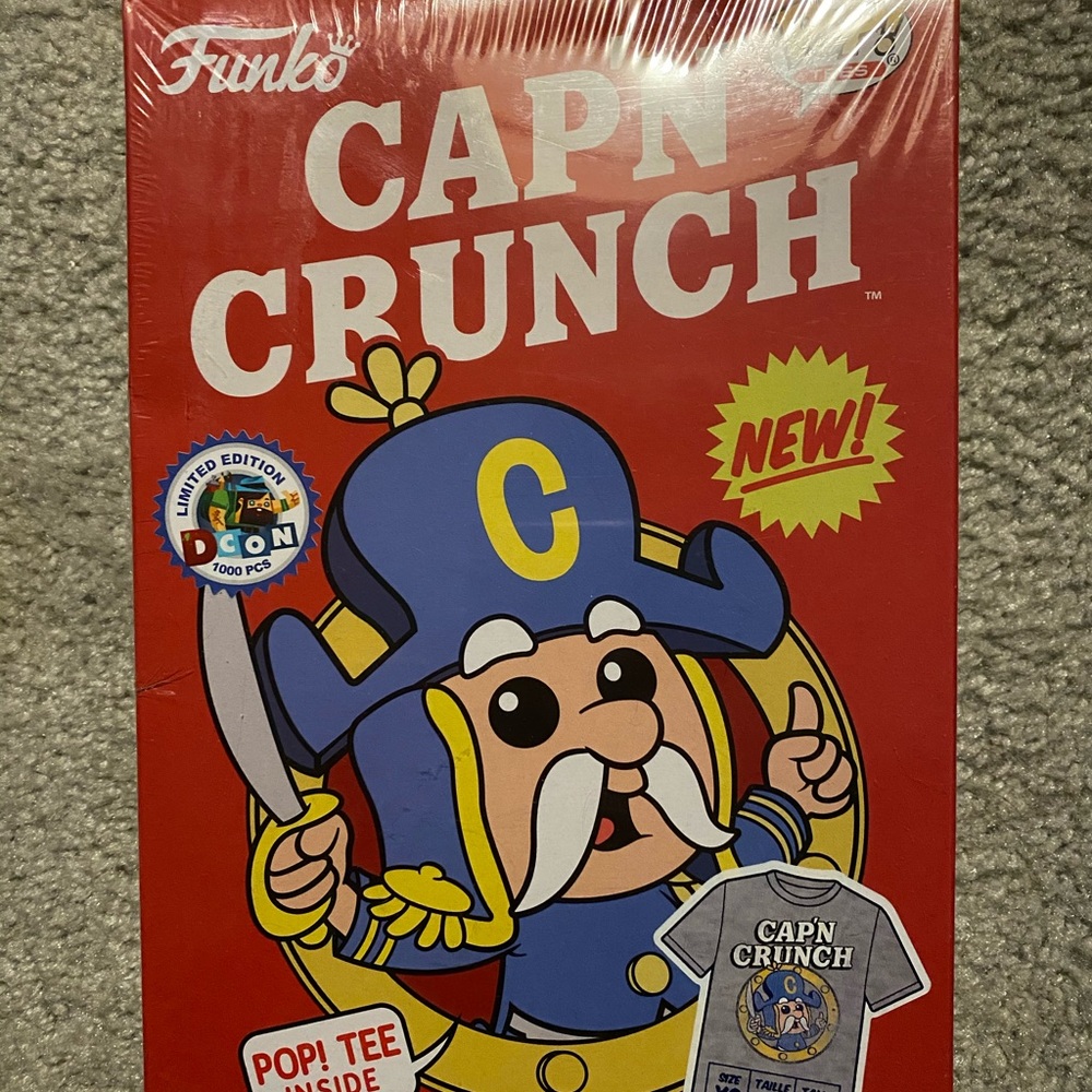 Funko Captain Crunch Cereal T Shirt X Small
